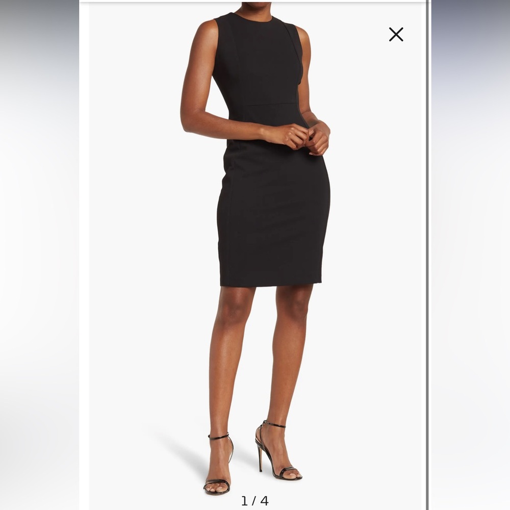 Calvin Klein Sleeveless Sheath Dress - 6